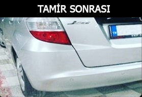 tampon düzeltme sonrası